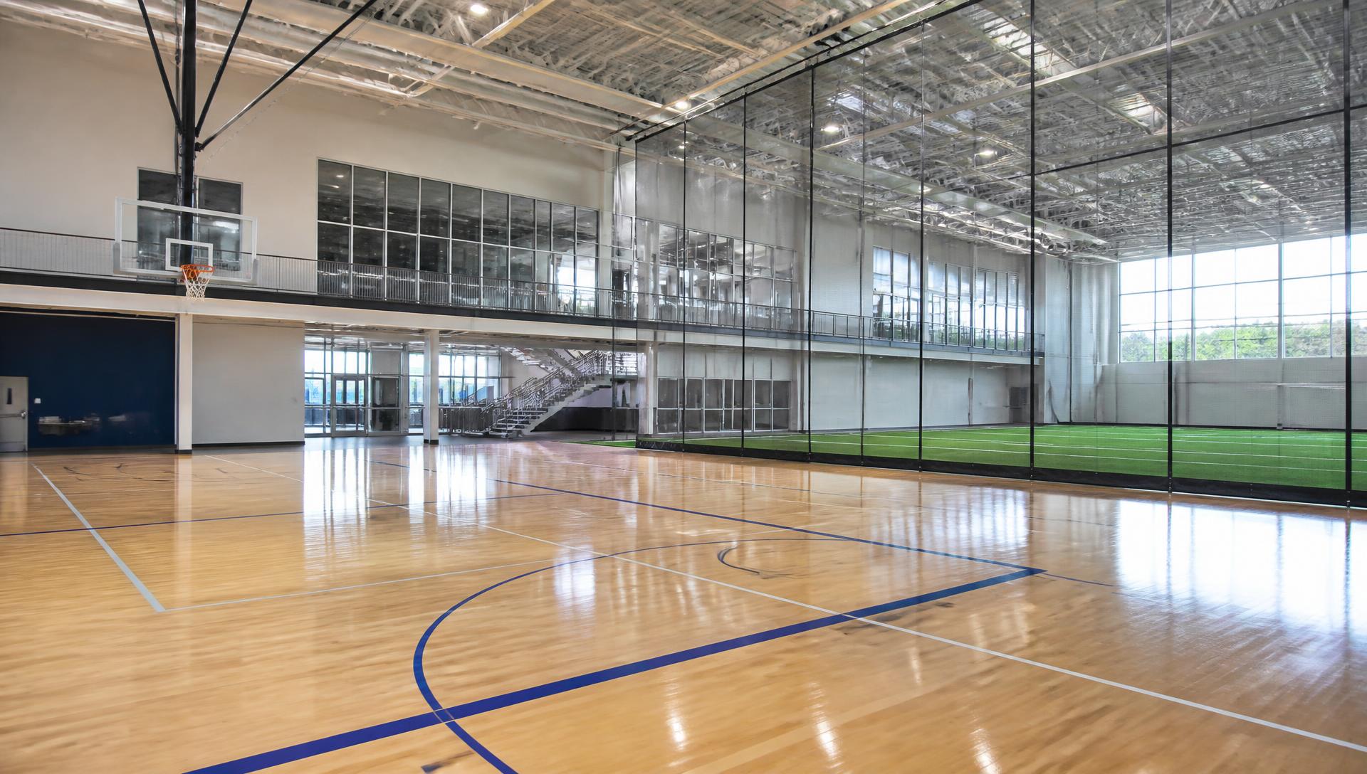 Interior of the PSA Sports Club facility
